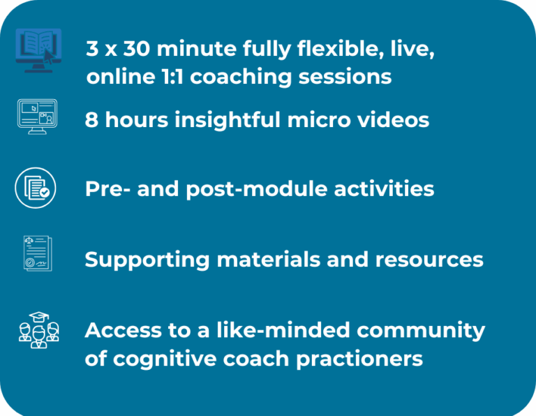 Cognitive Coach Course Structure